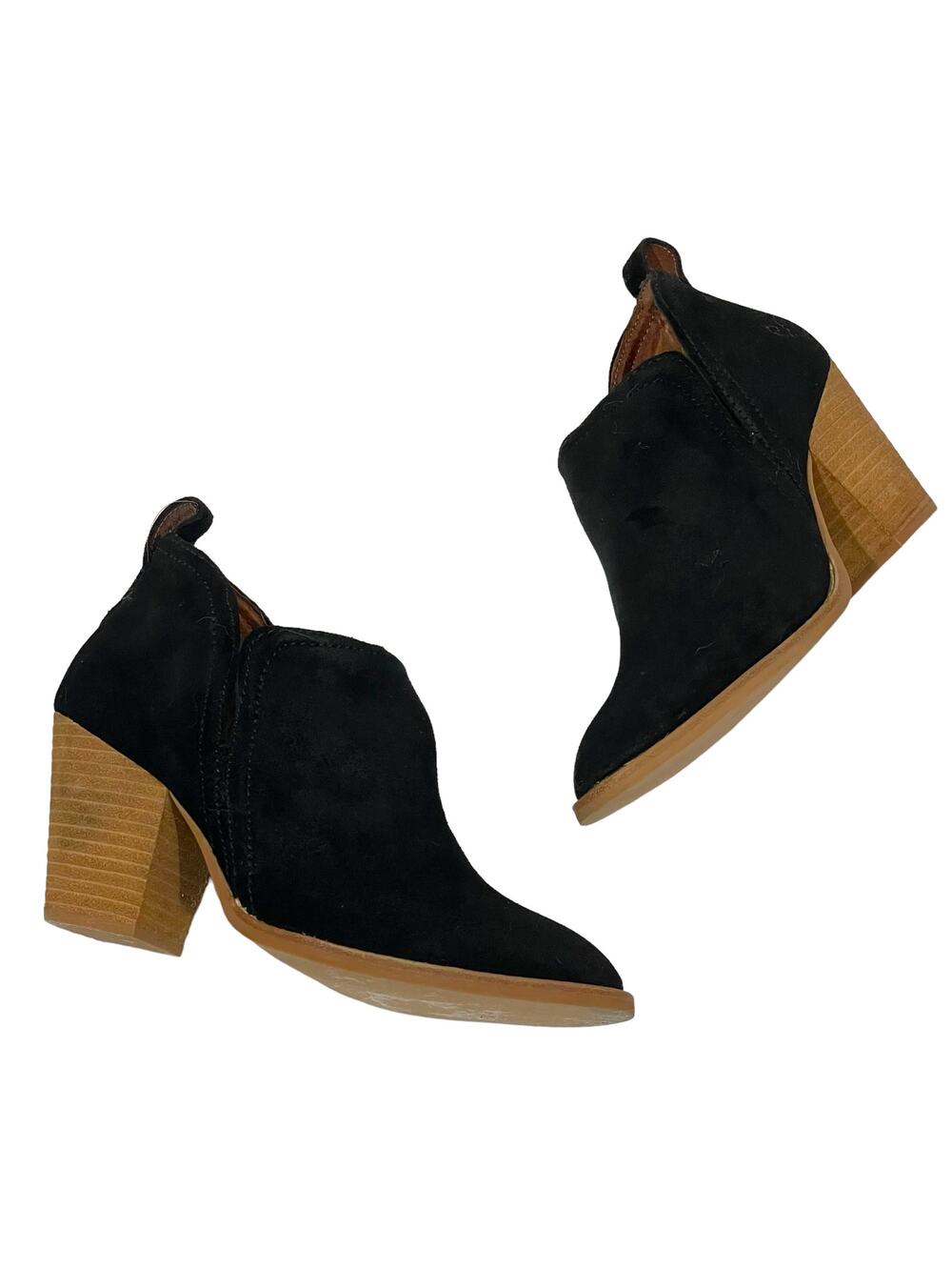 Jeffrey Campbell Rosalee Ankle Booties - Black - 6